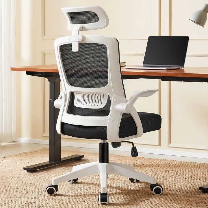 ALFORDSON Bürostuhl Chefsessel Netzstuhl ergonomisch Schreibtischstuhl Wippfunktion höhenverstellbar