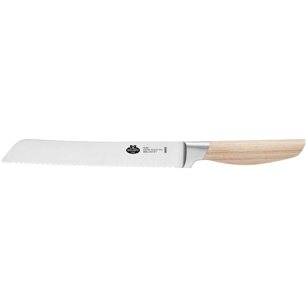 Ballarini Brotmesser Tevere Pakkaholz Klinge 20cm