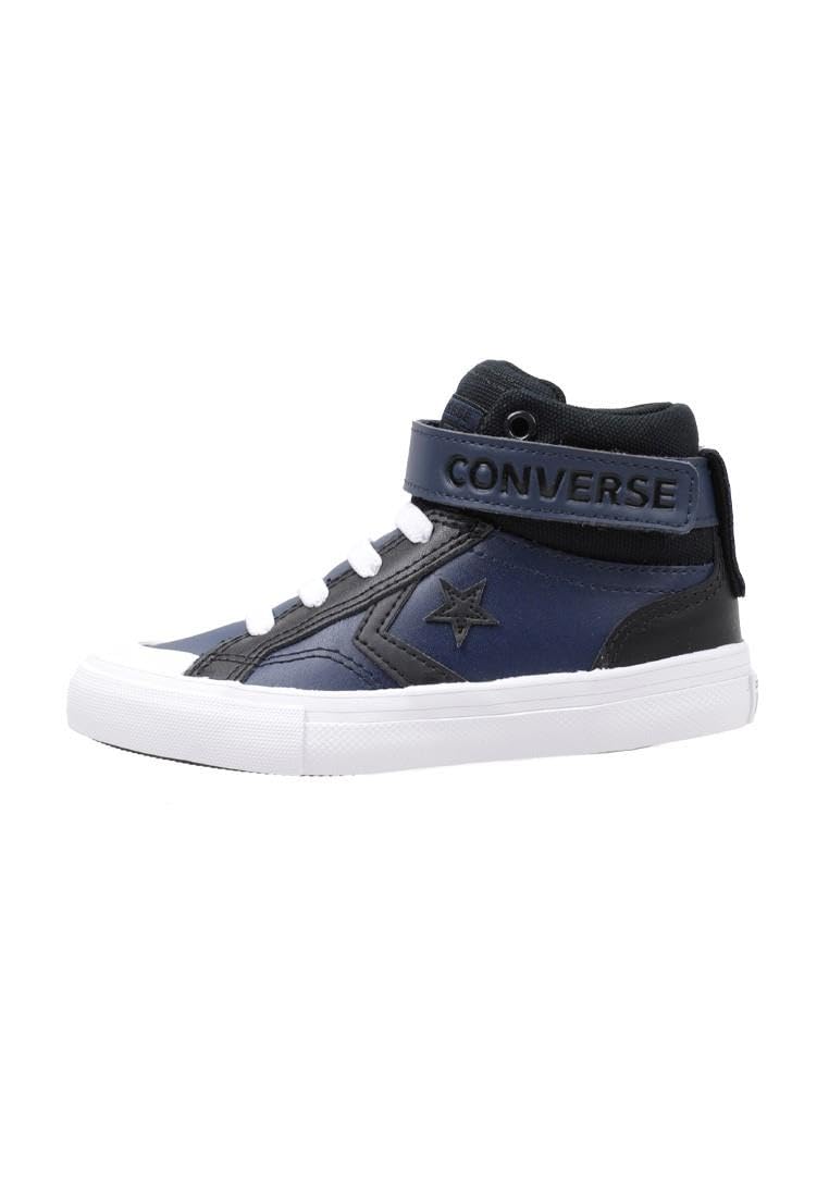 Converse Pro Blaze Strap Sneaker blu da bambino A04836C 27 EU Navy Black White, 27 EU Navy Black Whi