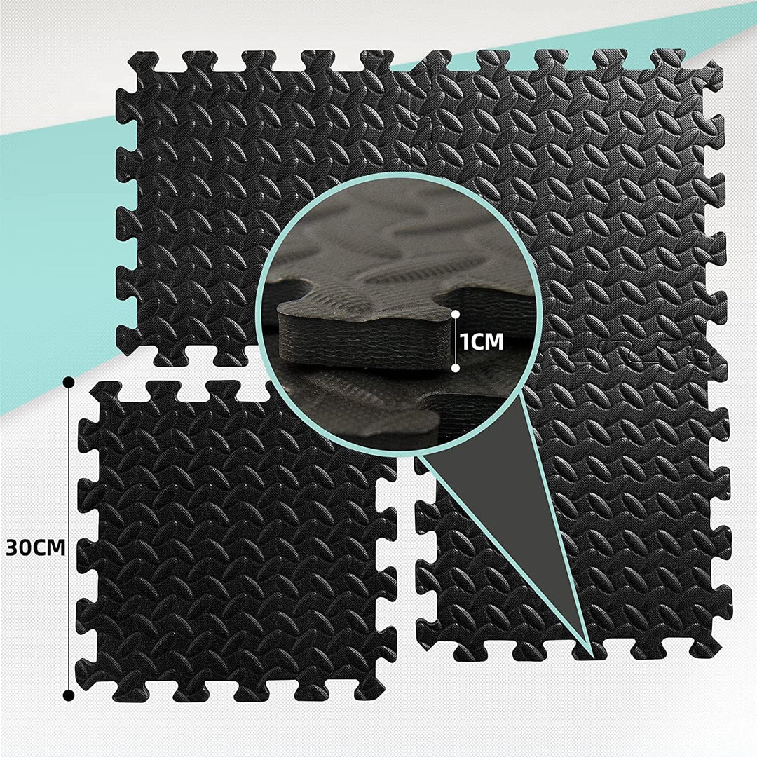 Bodenschutz Matten 20er Set Puzzlematten Schutzmatten Fitness Matte Trainingsmatten wasserdichte Ant