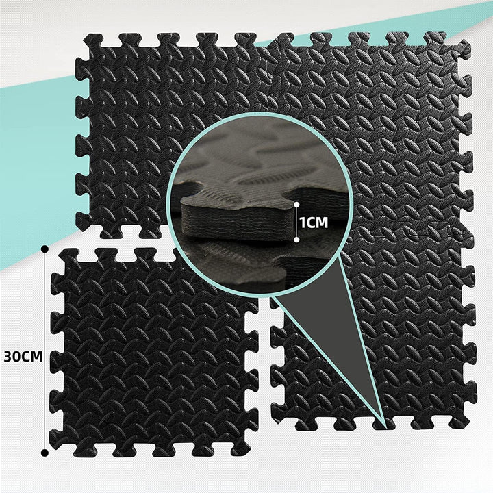 Bodenschutz Matten 20er Set Puzzlematten Schutzmatten Fitness Matte Trainingsmatten wasserdichte Ant