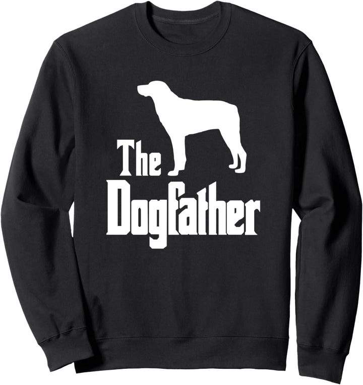The Dogfather - Hund, Geschenk, lustiges Leopard Hound Sweatshirt