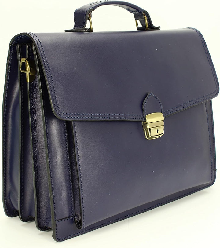 Belli Design Bag D italienische Leder Businesstasche Arbeitstasche Messenger Aktentasche Lehrertasch