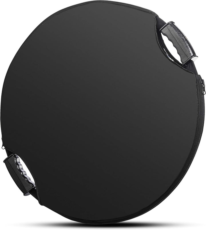 Walimex pro 5in1 Faltreflektor Wavy Comfort Ø 56cm, Set aus 4 Farben und Diffusor, Pop Up Reflektor
