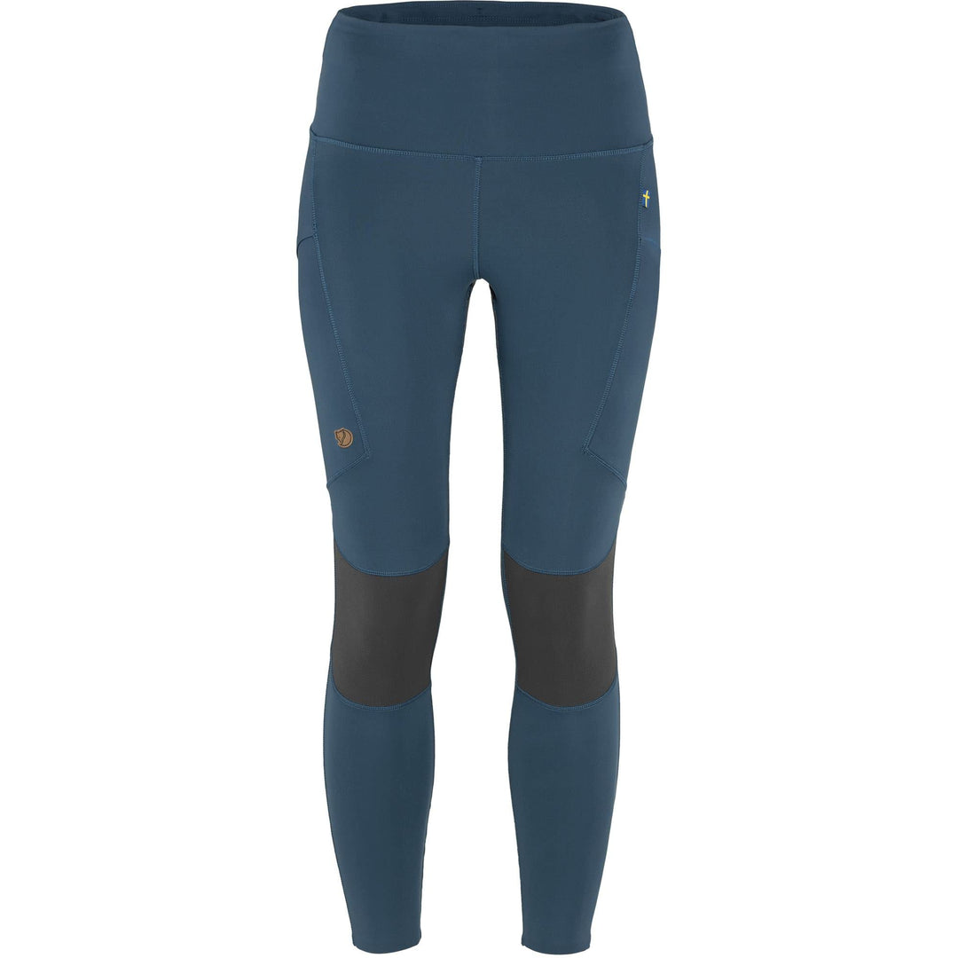 Fjallraven Damen Leggings Abisko Trekking Tights Pro, XXS Indigo Blue-iron Grey