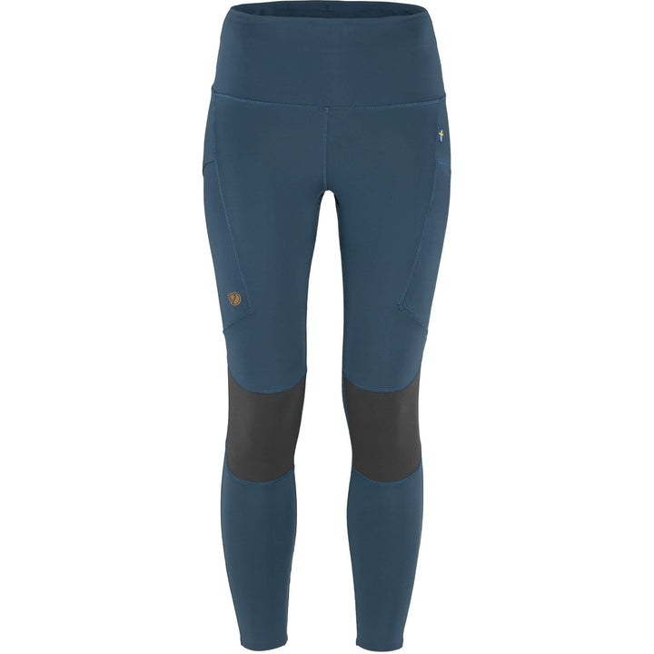 Fjallraven Damen Leggings Abisko Trekking Tights Pro, XXS Indigo Blue-iron Grey