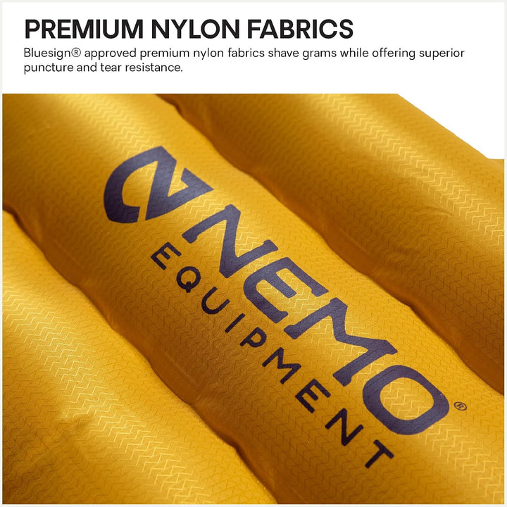 Nemo Tensor Trail Ultraleichte isolierte Isomatte Regular Mummy Regular Mummy (72 x 20 x 3,5), Regul