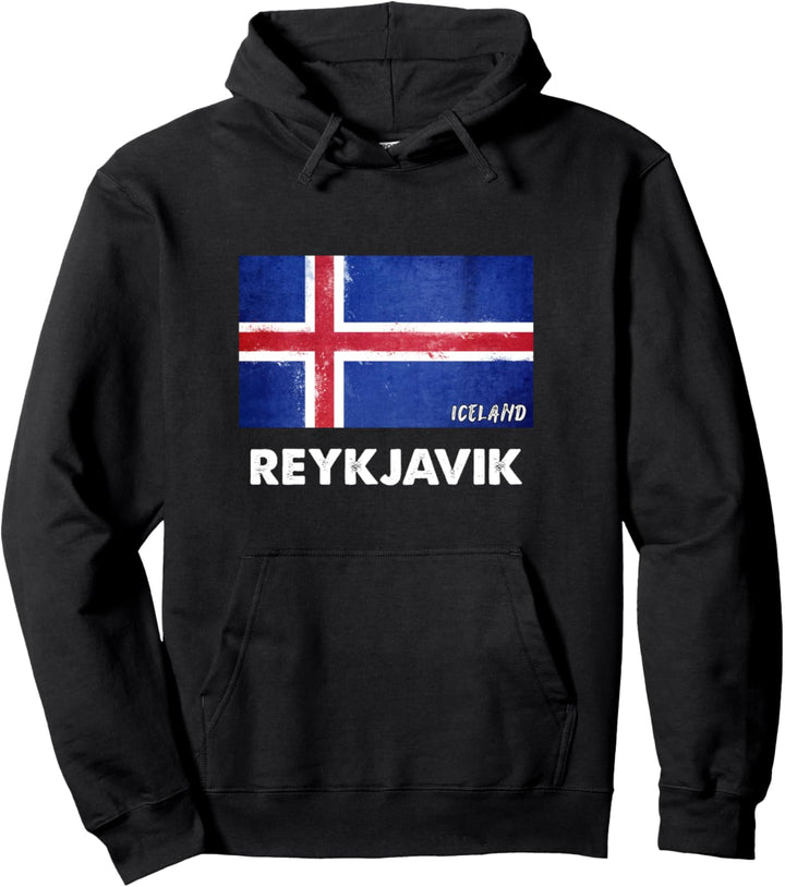 Reykjavik Island Pullover Hoodie