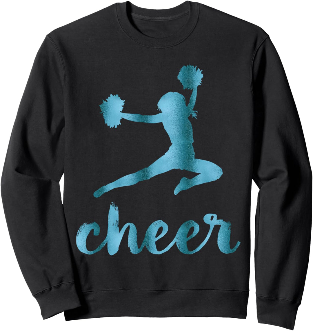 Cheerleading Teal Cheer Sweatshirt