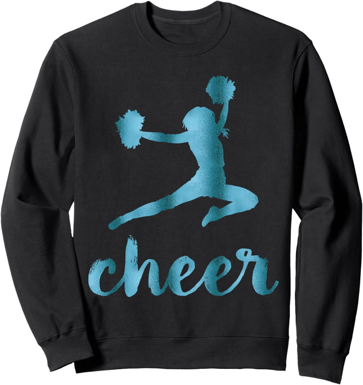 Cheerleading Teal Cheer Sweatshirt