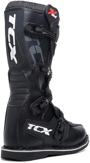 TCX Herren X-Blast Motorradstiefel 38 EU Schwarz, 38 EU Schwarz