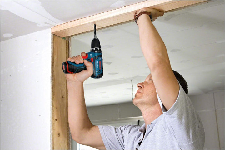 Bosch Professional 12V System Akku Bohrschrauber GSR 12V-15 (ohne Akkus & Ladegerät, in L-Boxx), Sch