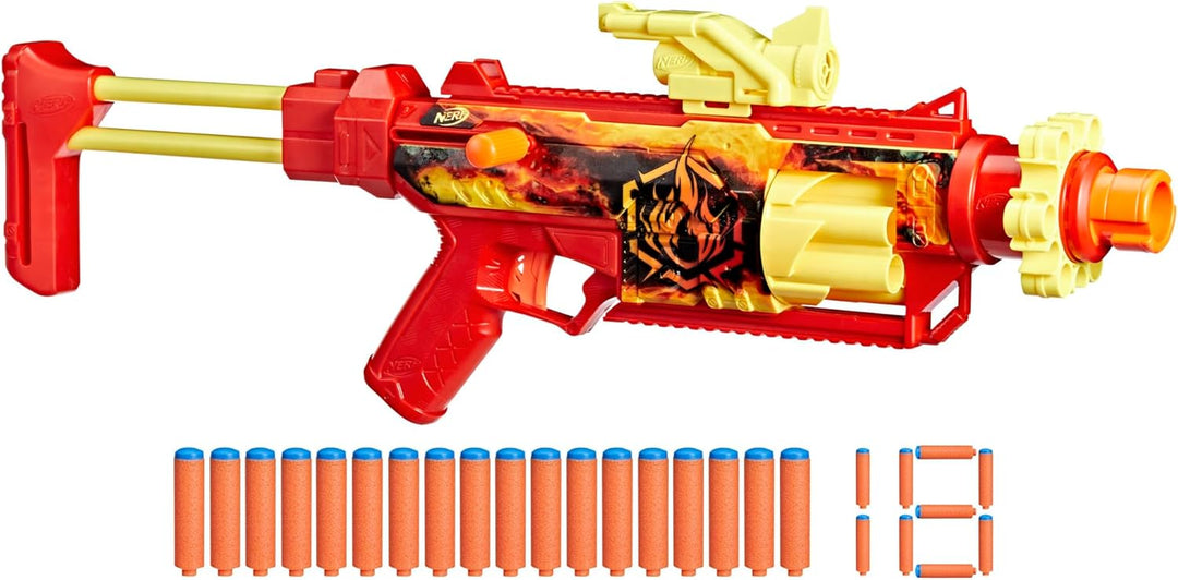 Nerf Loadout FlareFusion Blaster und 18 Nerf N1 Darts