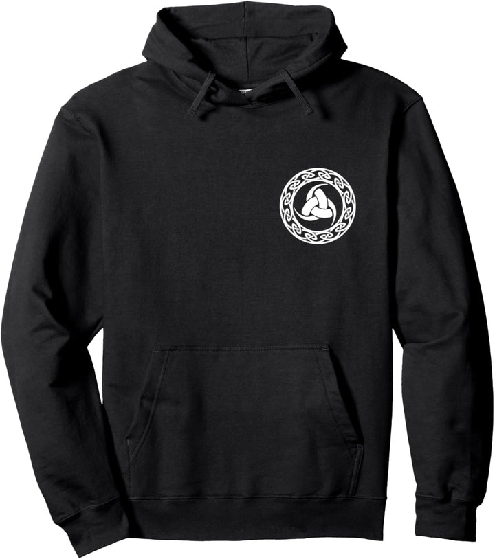 Odin Horn Keltische Knoten Wikinger Thor Loki Asgard Vintage Pullover Hoodie