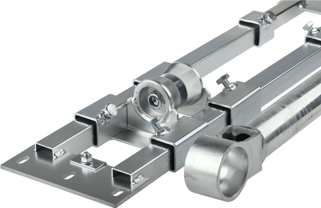 Dachsparrenhalter - DUR-line® Herkules S48-1300 - über 1000Nm - Breite: 55-90 cm, Masthöhe: 130 cm,