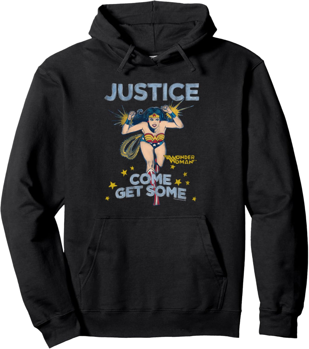 Wonder Woman Get Some Pullover Hoodie