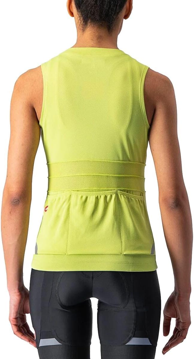 CASTELLI Damen Anima 4 Sleeveless T-Shirt S Heller Limette/Absinth, S Heller Limette/Absinth
