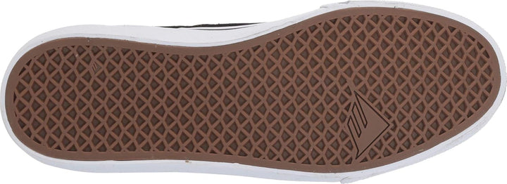 Emerica Herren Anbieter Skate-Schuh 41 EU Schwarz Weiss Goldfarben, 41 EU Schwarz Weiss Goldfarben