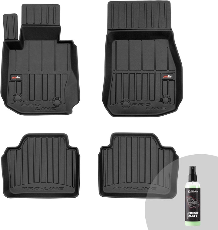 FROGUM ProLine 3D Gummimatten Exklusiven Auto Fussmatten Autofussmatten für BMW 4er Gran Coupe F36 2
