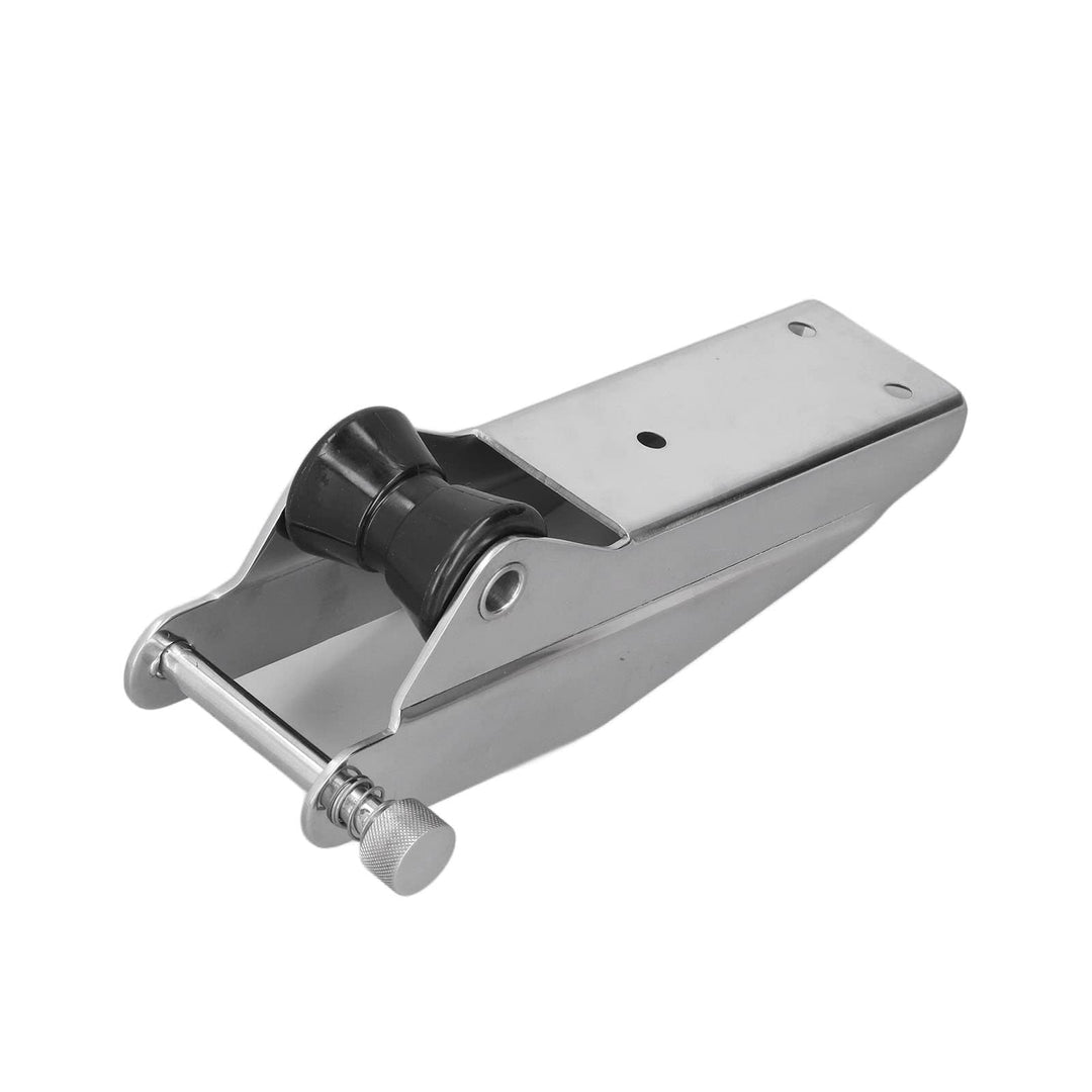 230mm Schifffahrt Ankerrolle Federbelasteter Stift Anker Bugrolle Ankerkettenrolle 304 Edelstahl Sch