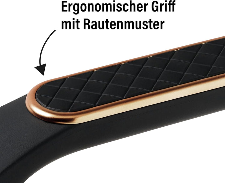 STONELINE Kochgeschirr Set 11-teilig 18/20/24 cm Set Pfannen und Töpfe mit Deckel, Topfset Pfanne In