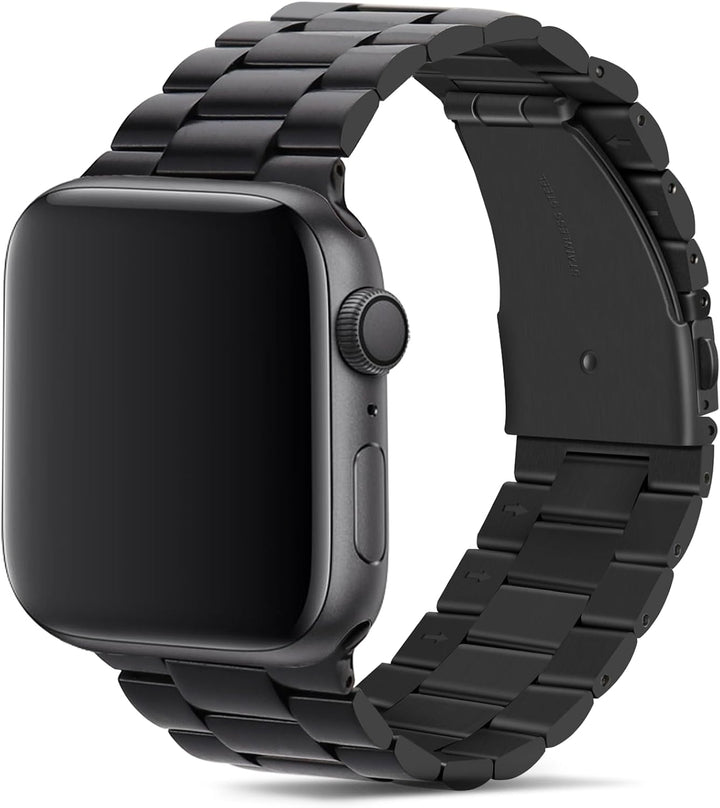 Tasikar Armband Kompatibel mit Apple Watch Armband 41mm 40mm 38mm Prämie Edelstahl Metall Ersatz Arm