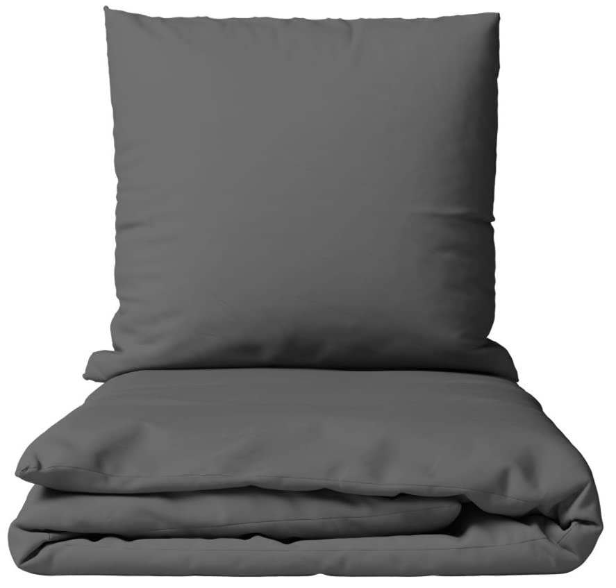 Leonado Vicenti Baumwolle Bettwäsche Uni 135x200 155x200 155x220 200x200 200x220 220x240 wählbar, 3t