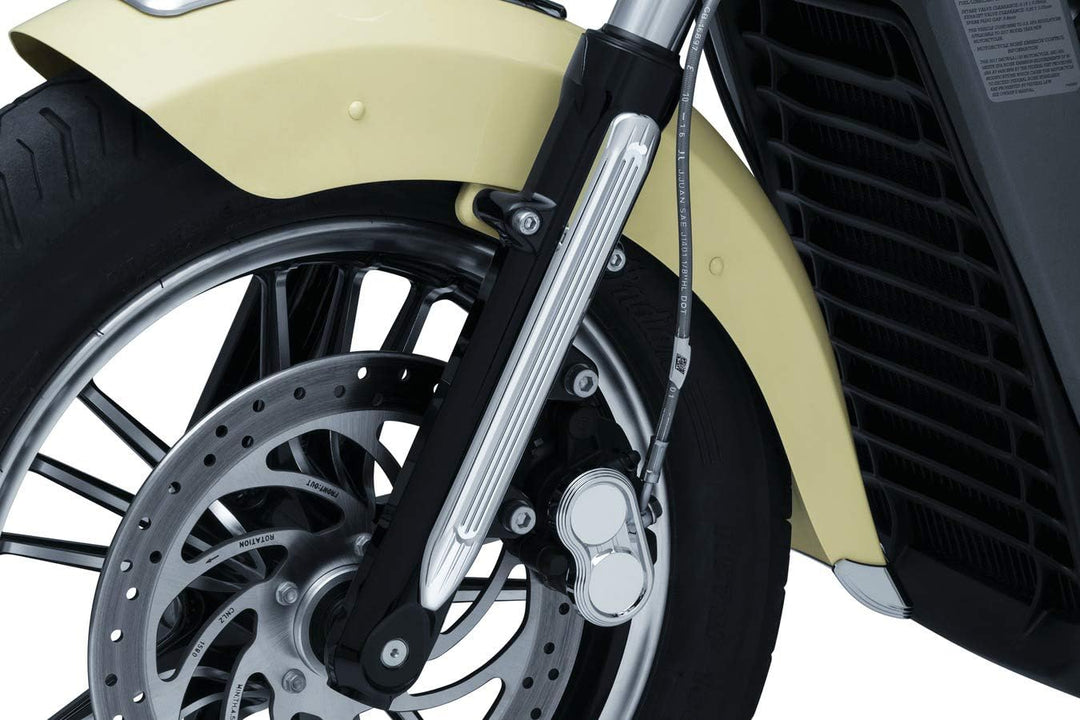 Kuryakyn 8758 Motorrad Accent Zubehör: Legacy Unterschenkel-Akzente für 2015-19 Indian Scout Motorrä