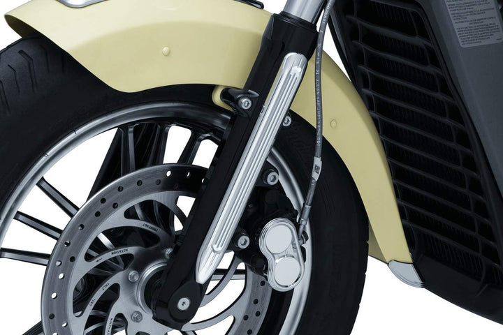 Kuryakyn 8758 Motorrad Accent Zubehör: Legacy Unterschenkel-Akzente für 2015-19 Indian Scout Motorrä