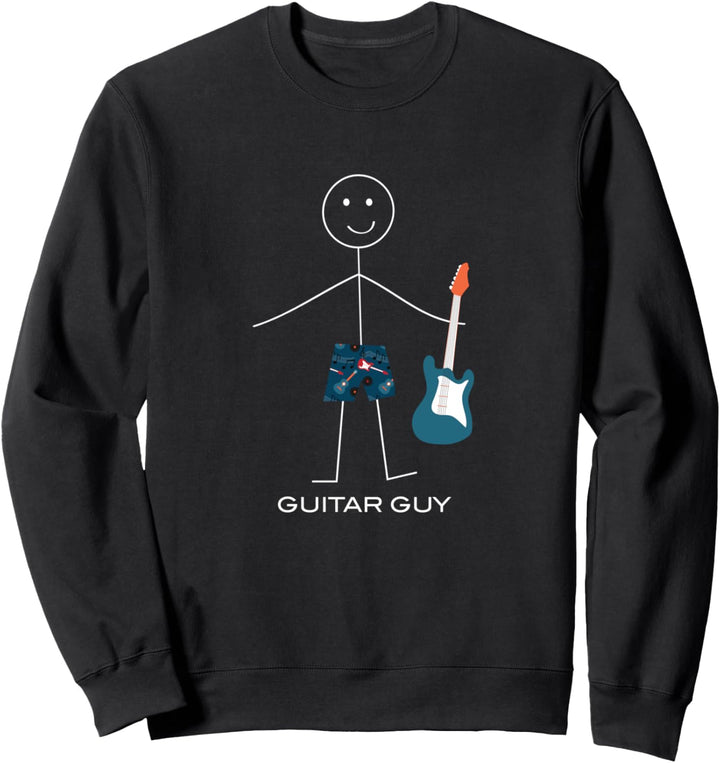 Lustige Herren Bassgitarre, Boy Musician Geschenke Sweatshirt