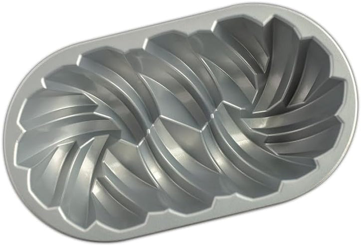 Nordic Ware Geflochtene Kastenform Original Aluguss Gugelhupfform Gugelhupfform mit Flechtmuster Kuc