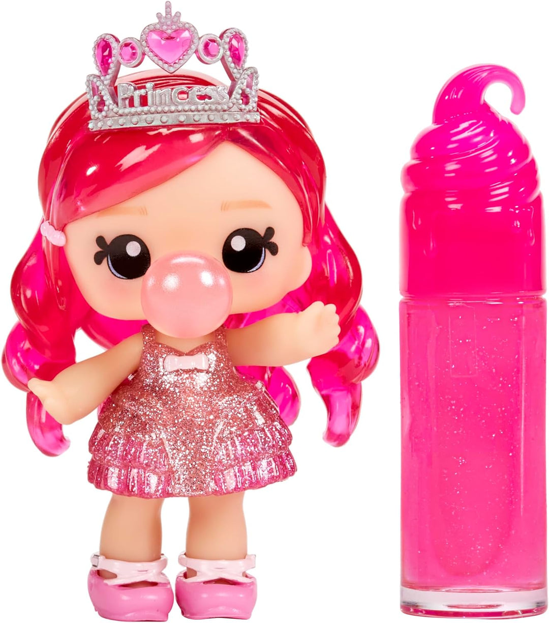 YUMMILAND Lipgloss Puppe - Bianca Bubblegum - Duftende Puppe mit DIY Lipgloss-Set - Geeignet für Kin