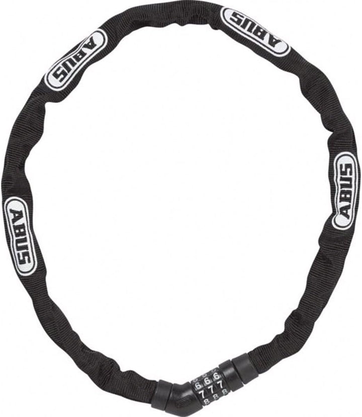 ABUS Kettenschloss Steel-O-Chain 4804C – Zahlenschloss aus Spezialstahl – ABUS-Sicherheitslevel 3 Sc