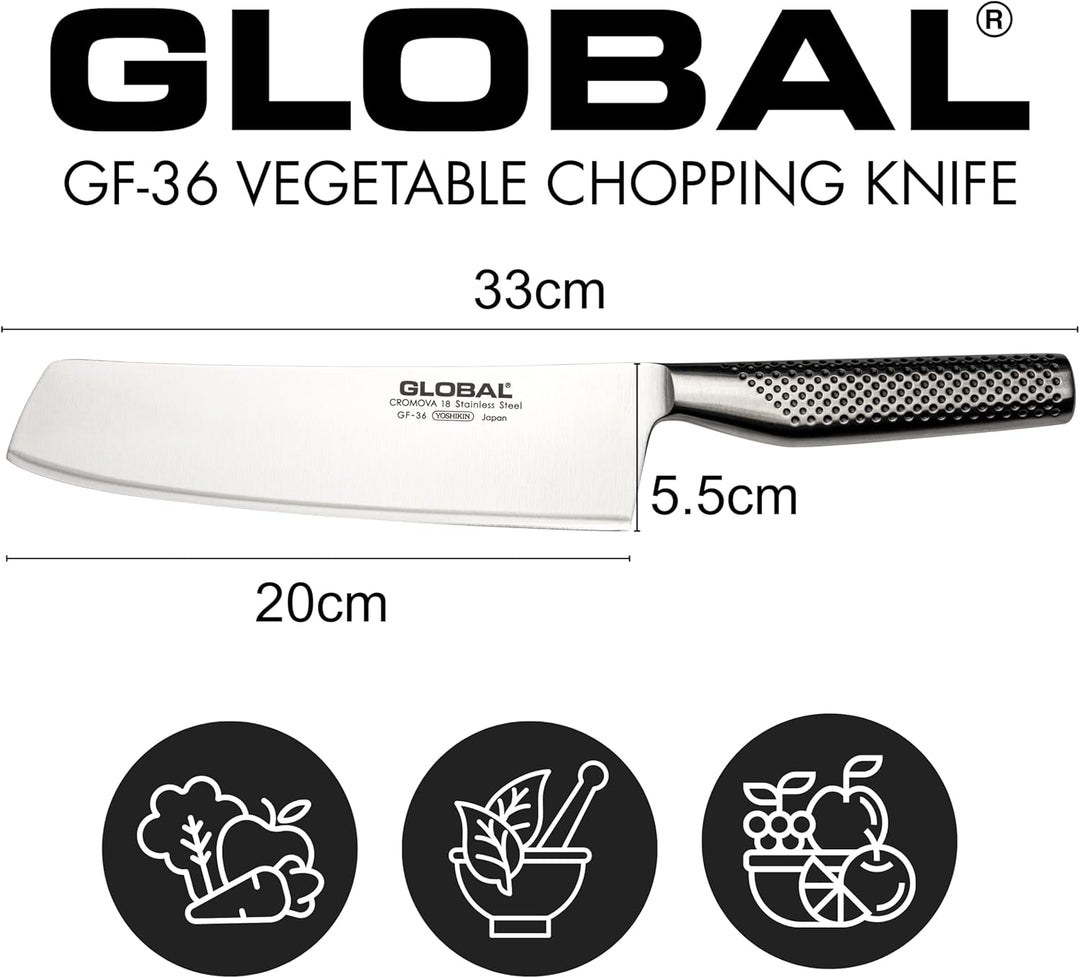 Global GF-36 Gemüse Messer 19 cm, geschmiedet