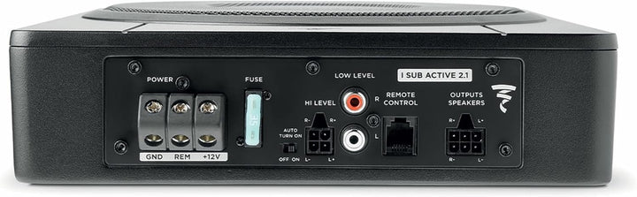 Focal Verstärkter Untersitz-Subwoofer mit integriertem 2-K-Verstärker