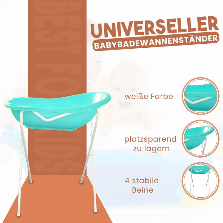 Ständer für Babybadewanne | Babybadewannenständer | Ständer für Babybadewanne ohne Babywanne | Viels