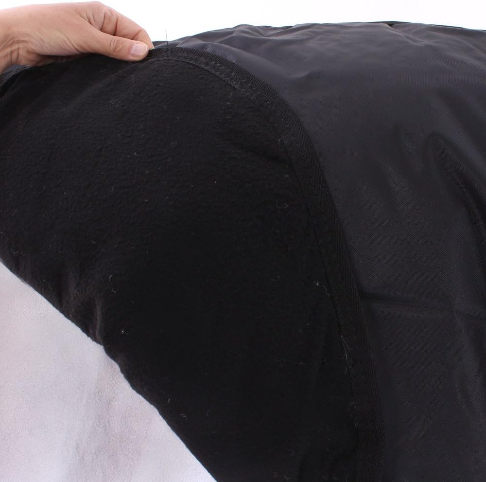 Back on Track Nierendecke - schwarz Schwarz 145 cm, Schwarz 145 cm