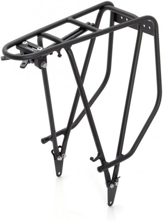 XLC Unisex – Erwachsene Gepäckträger RP-R03, Schwarz, One Size