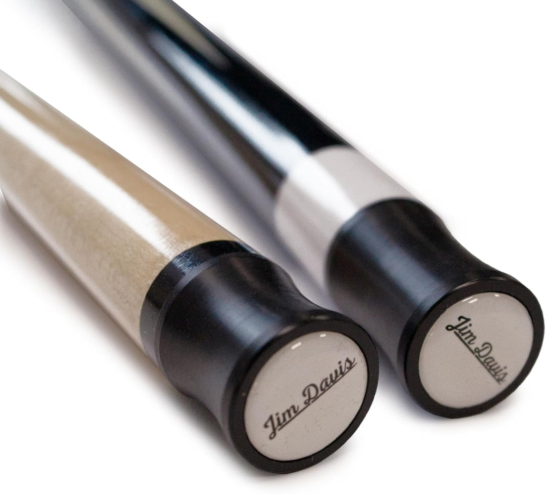 JIM DAVIS Profi Billardqueue Mirage, 12,5 mm Tip, Quick-Joint mit Gewindeschutz, Poolbillard-Cue mit