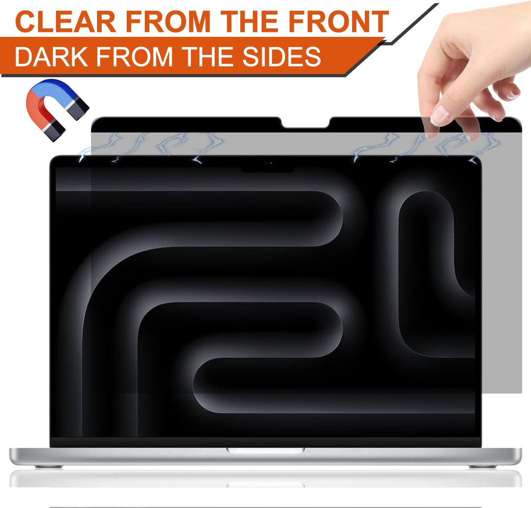 HaruYo Filtro de Privacidad Magnético Compatible Con MacBook Pro 16 Inch 2021-2023 (A2485/A2780, M1/