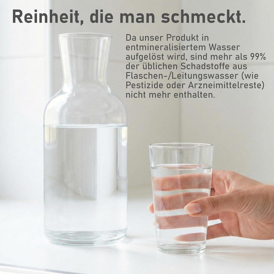 30 Mineralien-Sticks für 150l | Für Kaffee & Espresso optimiert