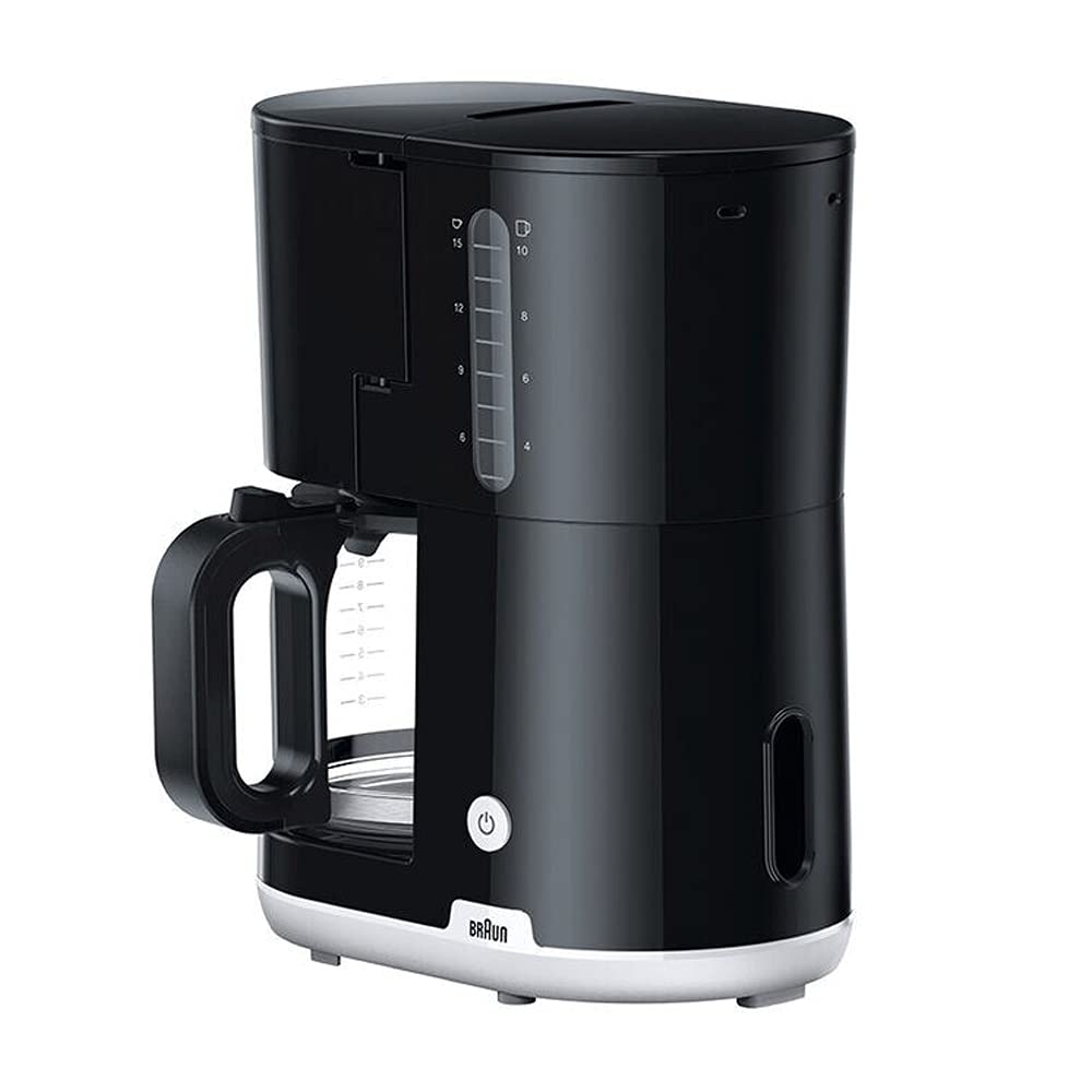 Braun Household Breakfast1 Filter Coffee Maker AromaCafe OptiBrew System Automatic Shut-Off Coffee M