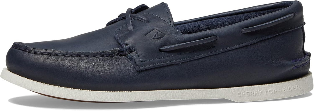 Sperry Herren A/O 2-öse Bootsschuh 41 EU Weit Marineblau, 41 EU Weit Marineblau