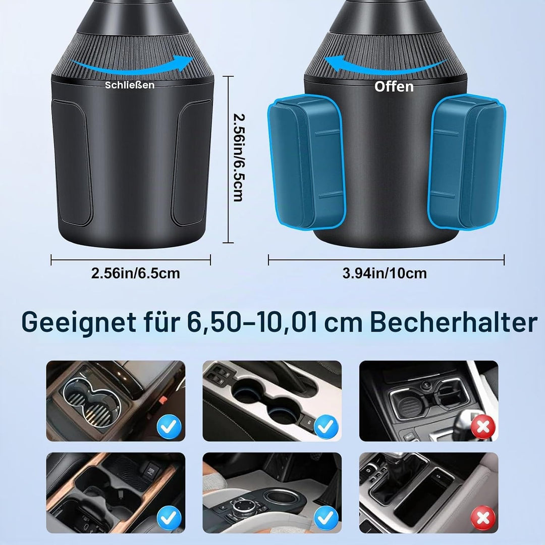 EEEKit Auto Getränkehalter Handyhalterung, Universal Magnetische Becherhalterung Kompatibel mit Mags