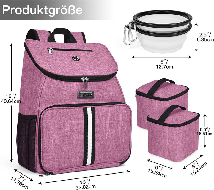 BAGLHER 丨Hundetasche, Tragerucksack, von Fluggesellschaften zugelassener Haustierbedarf, Hundereiser