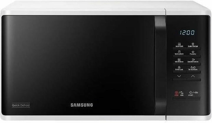 Microonde SAMSUNG Solo - Bianco - 23 L - 800 W - Cavit? in ceramica smaltata