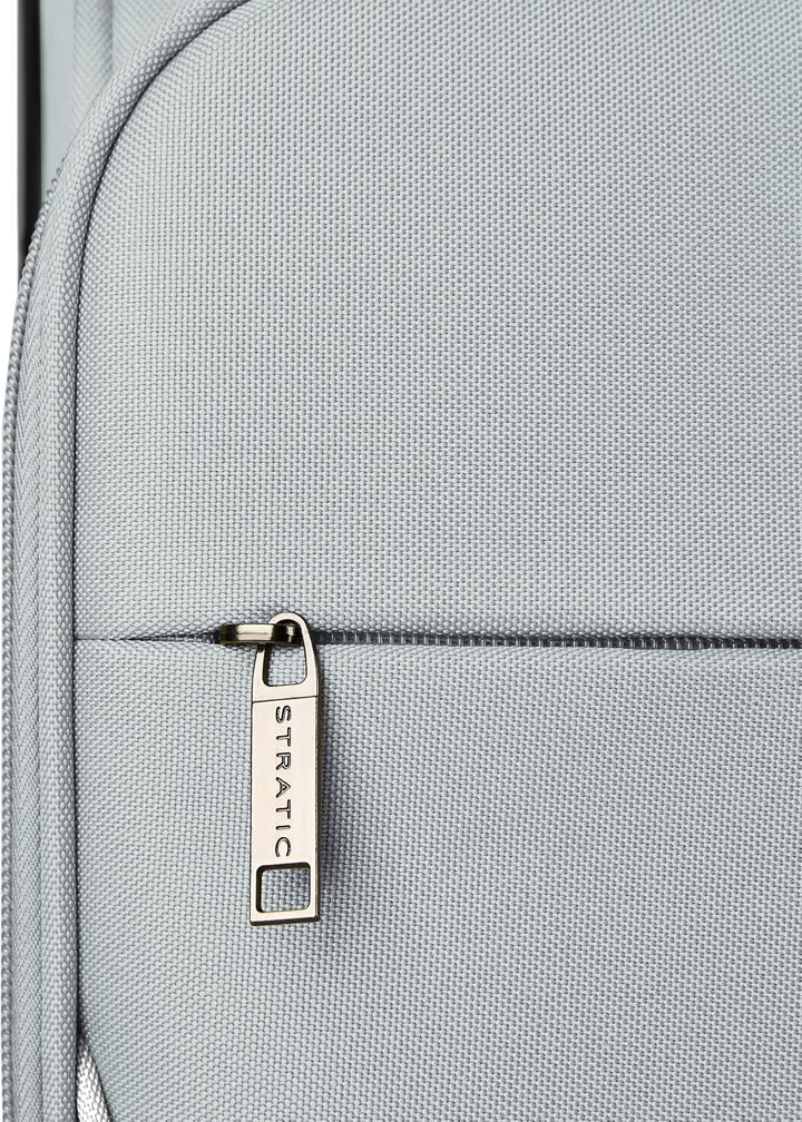 Stratic Check-in Koffer für Damen und Herren | mittelgrosser Trolley 42 x 26 x 65 cm aus hochwertige