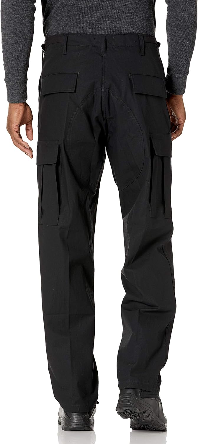 Tru-Spec Herren BDU Hose S Lang Schwarz, S Lang Schwarz