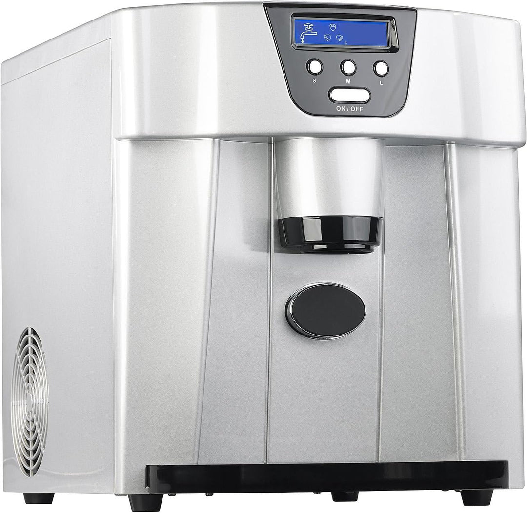 Rosenstein & Söhne Ice Maker: Eiswürfelmaschine EWS-2100 mit Eiswürfelspender (Eiswürfelmaker)