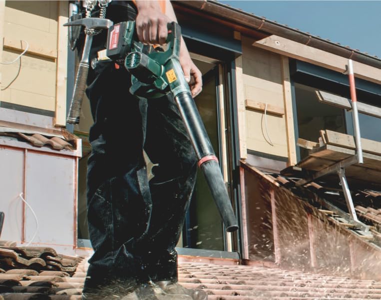 Metabo Akku-Gebläse AG 18 (602242850) 18V ; Karton, Akkuspannung: 18 V, Luftmenge: 1 / 1.55 / 2.6 m³